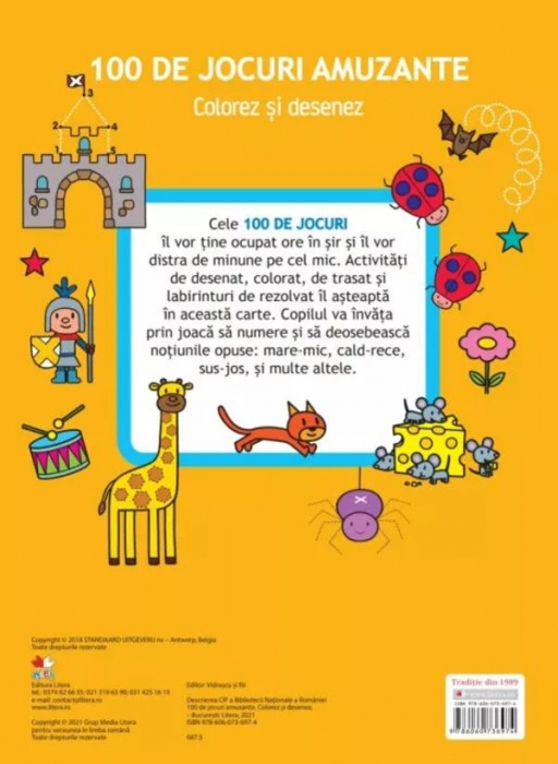 100 de jocuri amuzante. Colorez si desenez [2]