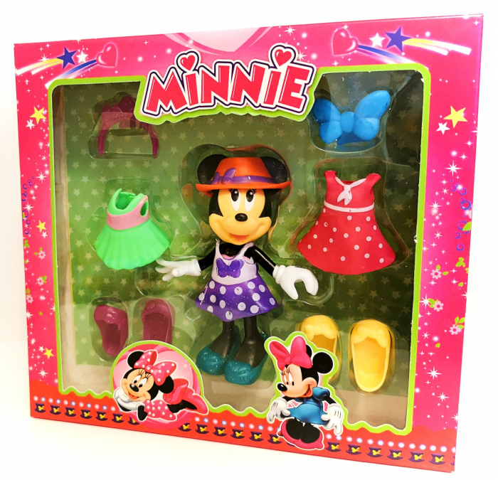Set figurină MINNIE cu hăinuţe, încălţăminte si accesorii de schimb [3]