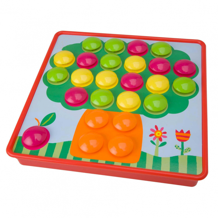 Joc creativ mozaic cu butoni Button Idea [3]