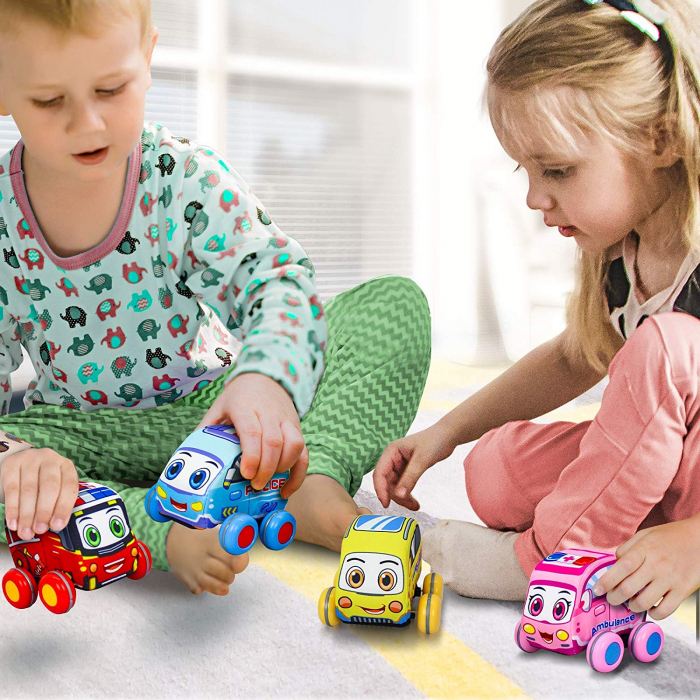 Set 4 mașinuțe din material textil [3]