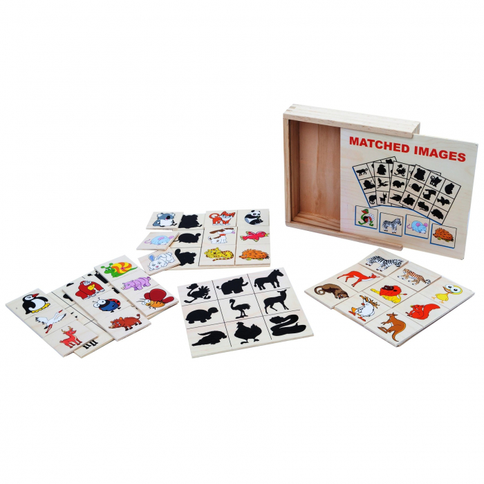 Jocul umbrelor - joc de asociere de tip Montessori - Animale [1]