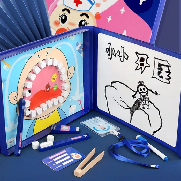 Joc de rol tip carte magnetică Micul dentist - Little Dentist [3]