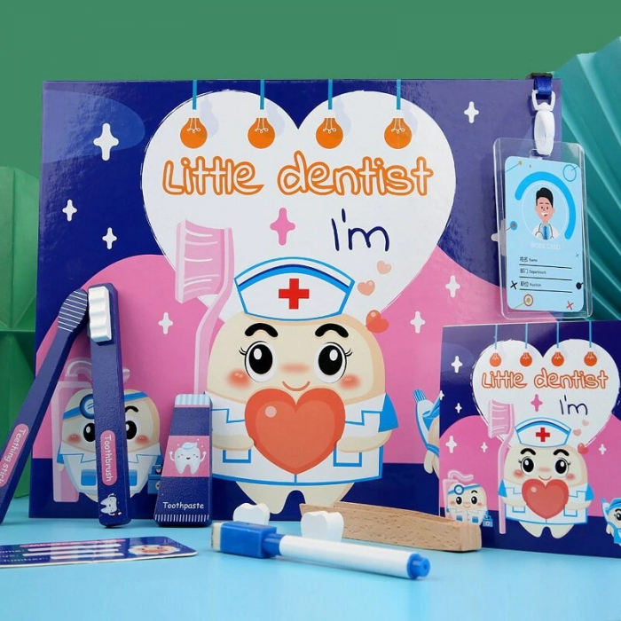 Joc de rol tip carte magnetică Micul dentist - Little Dentist [2]