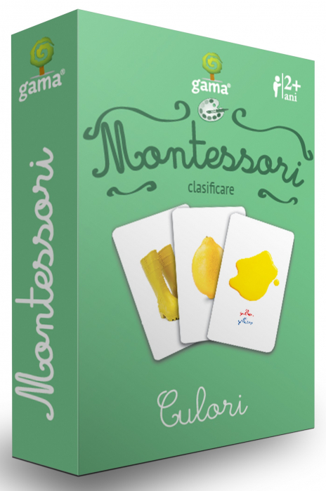 Cărți de joc Montessori -Clasificare CULORI [1]