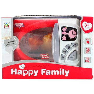 Cuptor cu microunde cu lumini HAPPY FAMILY [3]