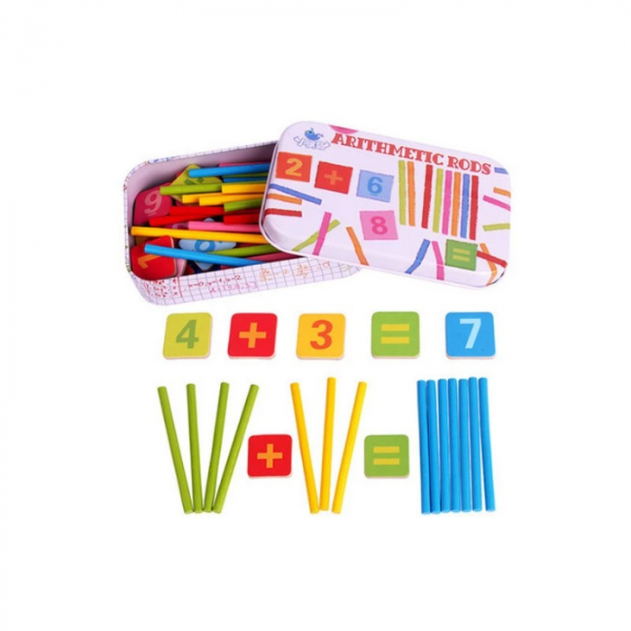 Joc magnetic beţişoare aritmetice ARITHMETIC RODS [4]