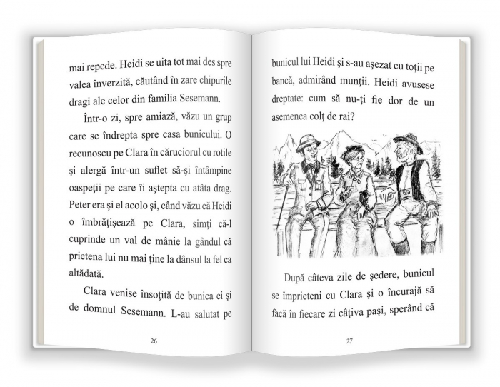 ÎNVĂŢ SĂ CITESC! NIVELUL 3 - Heidi, Fetiţa munţilor [2]