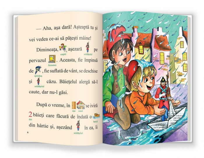 ÎNVĂŢ SĂ CITESC! NIVELUL 1- Soldăţelul de plumb [4]