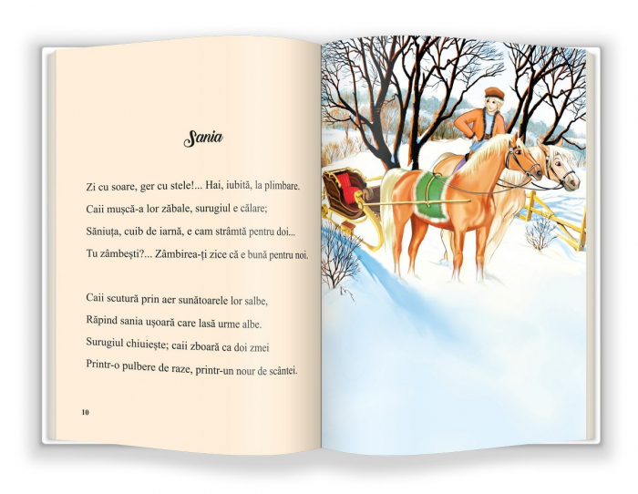 ÎNVĂȚ SĂ CITESC! NIVELUL 2 - Poezii de iarnă [4]