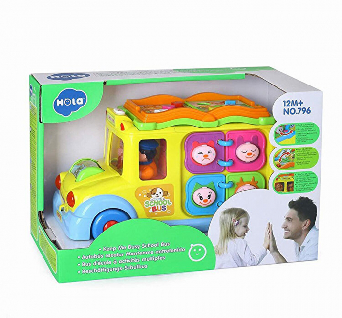 Autobuzul şcolar interactiv cu sunete şi lumini HOLA [5]