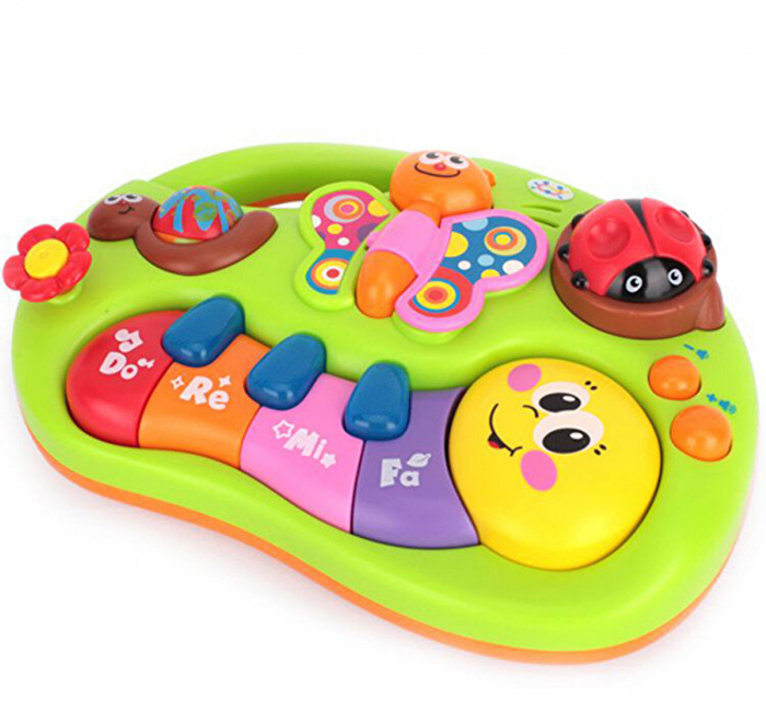 Pianul animăluţelor feţe zâmbitoare HOLA - Smiley face fun keyboard [5]