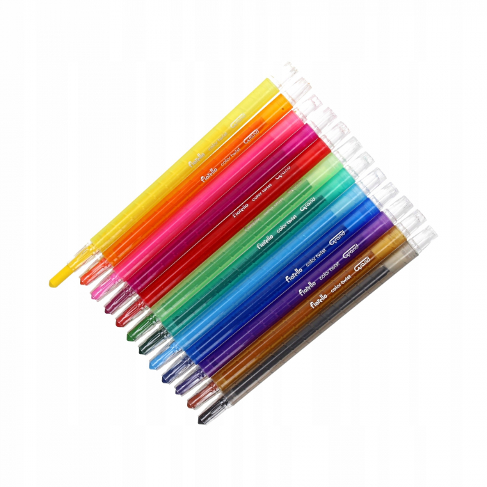 Set 6 creioane cerate FIORELLO Color Twist Crayons [4]