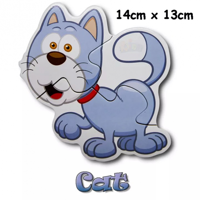 Set 6 puzzle piese mari ANIMALE DE LA FERMA- Farm Yard 6 in a box [4]