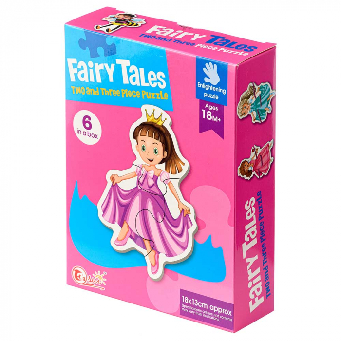 Set 6 puzzle piese mari PERSONAJE DIN BASME - Fairy tales 6 in a box [3]