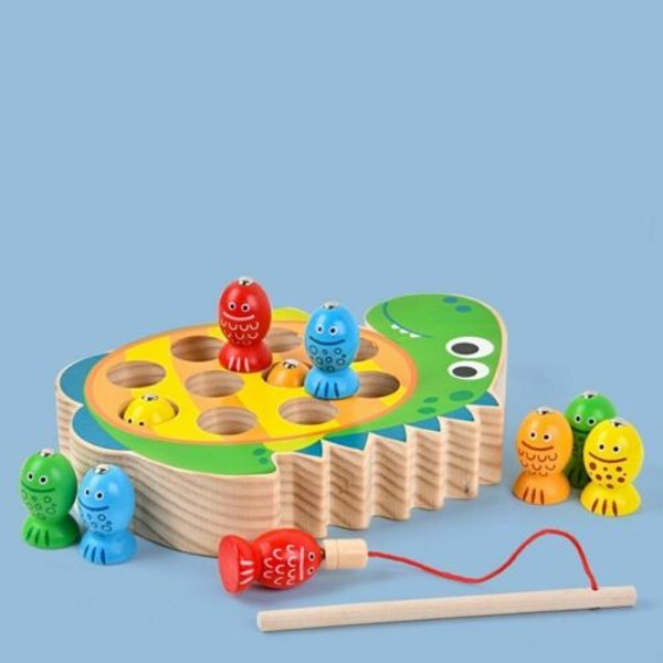 Joc de pescuit magnetic DINOZAUR - Dinosaur fishing game [2]