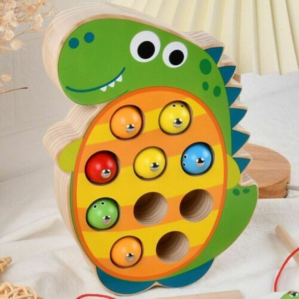 Joc de pescuit magnetic DINOZAUR - Dinosaur fishing game [3]