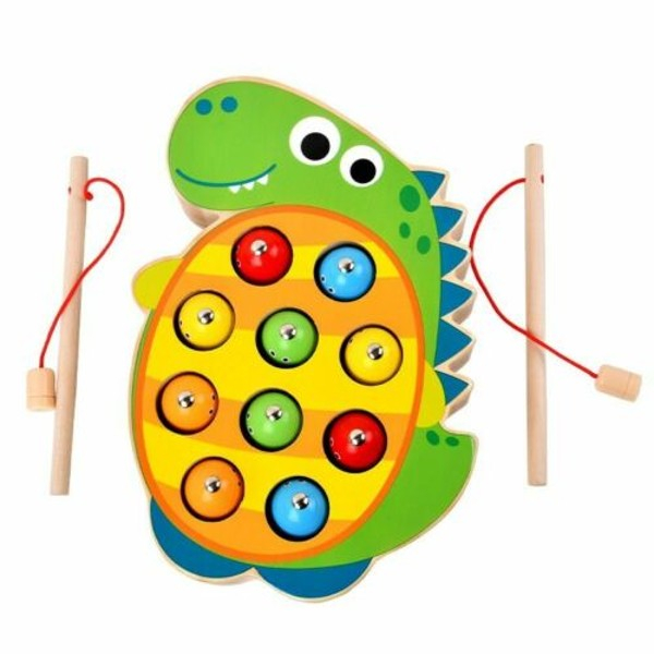 Joc de pescuit magnetic DINOZAUR - Dinosaur fishing game [4]