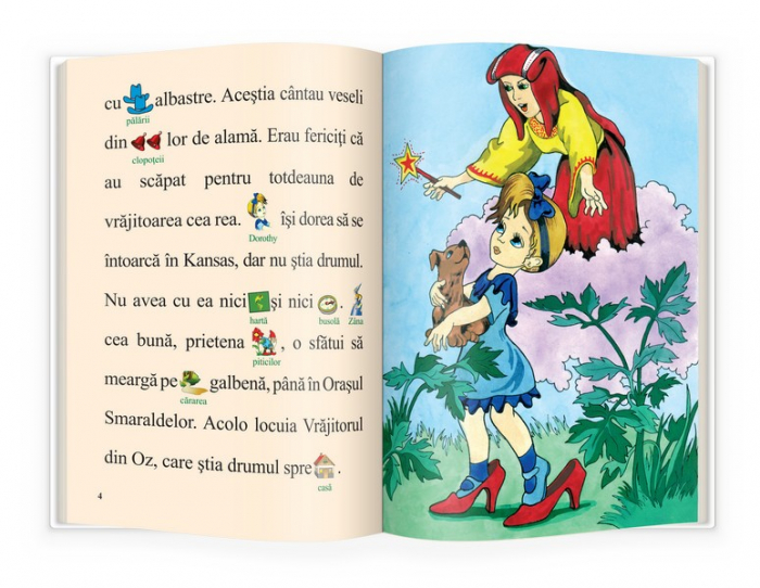 ÎNVĂŢ SĂ CITESC! NIVELUL 1. Vrăjitorul din Oz [2]