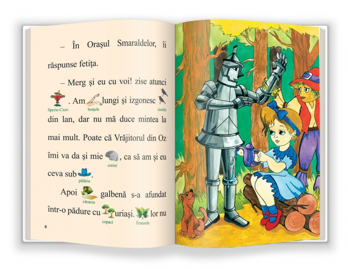 ÎNVĂŢ SĂ CITESC! NIVELUL 1. Vrăjitorul din Oz [3]