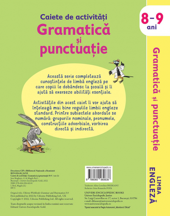 Caiete de activitati. Gramatica si punctuatie 8-9 ani - Limba engleza (Usborne) [6]