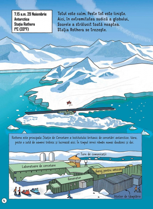 24 de ore in Antarctica (Usborne) [3]