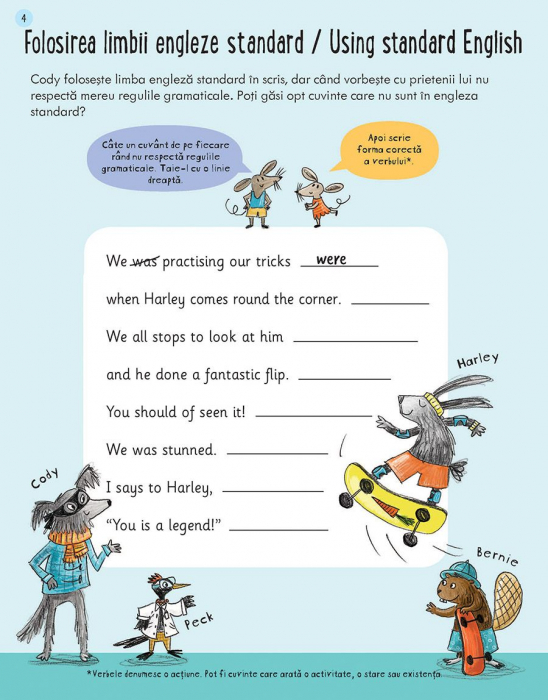Caiete de activitati. Gramatica si punctuatie 8-9 ani - Limba engleza (Usborne) [2]