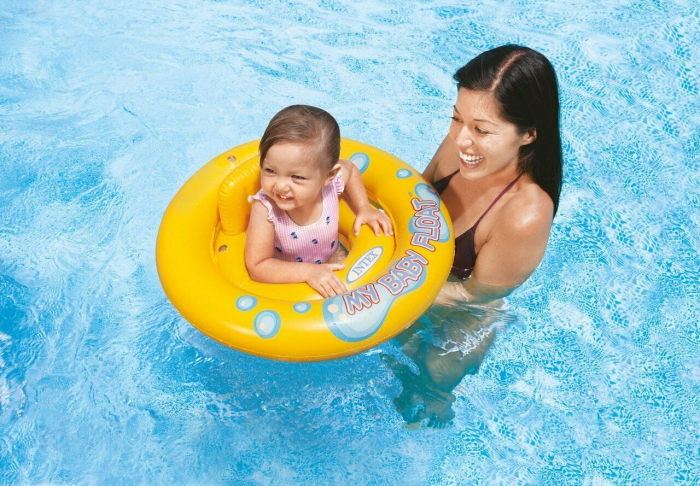 Colac gonflabil pentru copii Intex MY BABY FLOAT 1-2 ani [2]