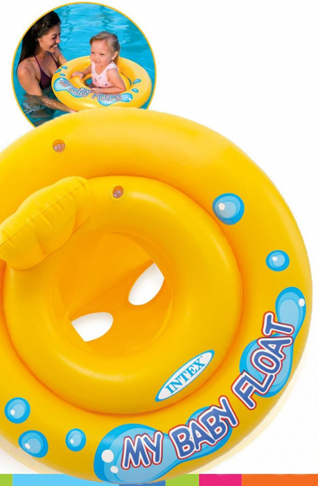 Colac gonflabil pentru copii Intex MY BABY FLOAT 1-2 ani [3]