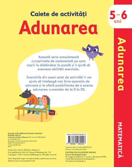 Caiete de activitati. Adunarea 5-6 ani (Usborne) [6]