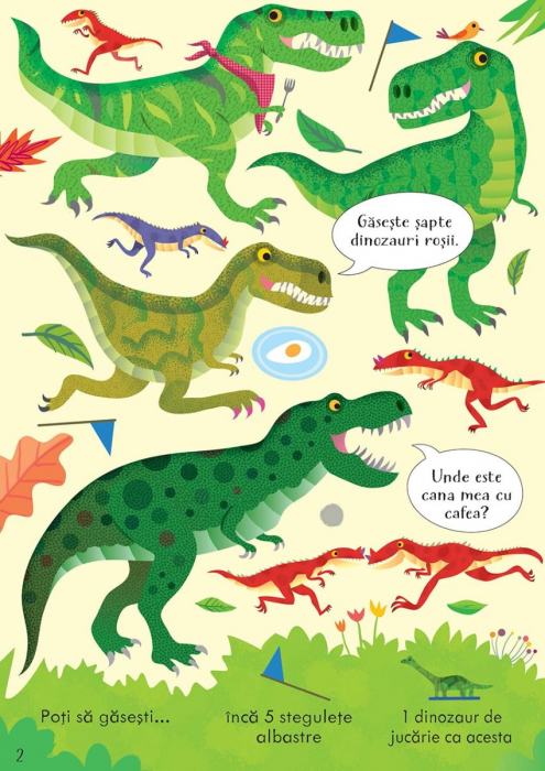 Cauta si gaseste. Dinozaurii (Usborne) [2]