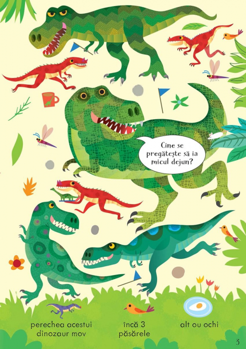 Cauta si gaseste. Dinozaurii (Usborne) [3]