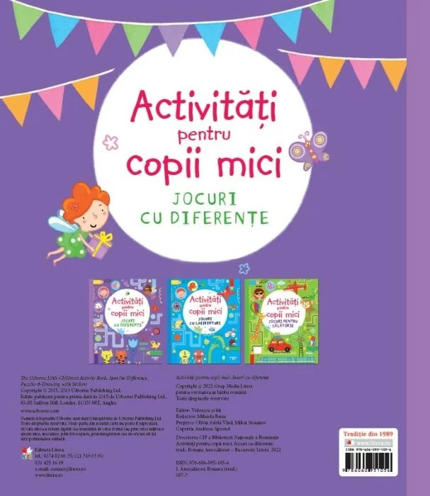 Activitati pentru copii mici. Jocuri cu diferente [2]