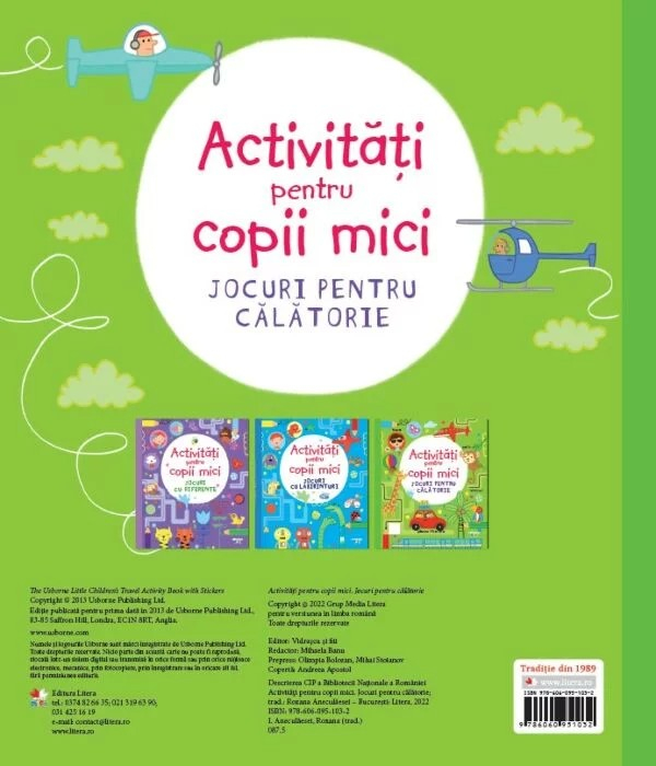Activitati pentru copii mici. Jocuri pentru calatorie [2]
