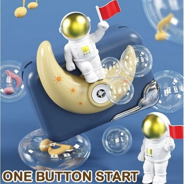 Aparat foto de jucărie de făcut baloane de săpun design astronaut [3]