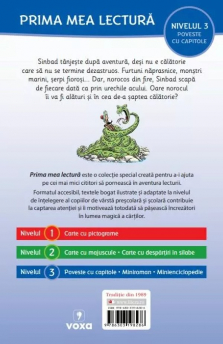 Aventurile lui Sindbad Marinarul (Nivelul 3 Poveste cu capitole) [2]