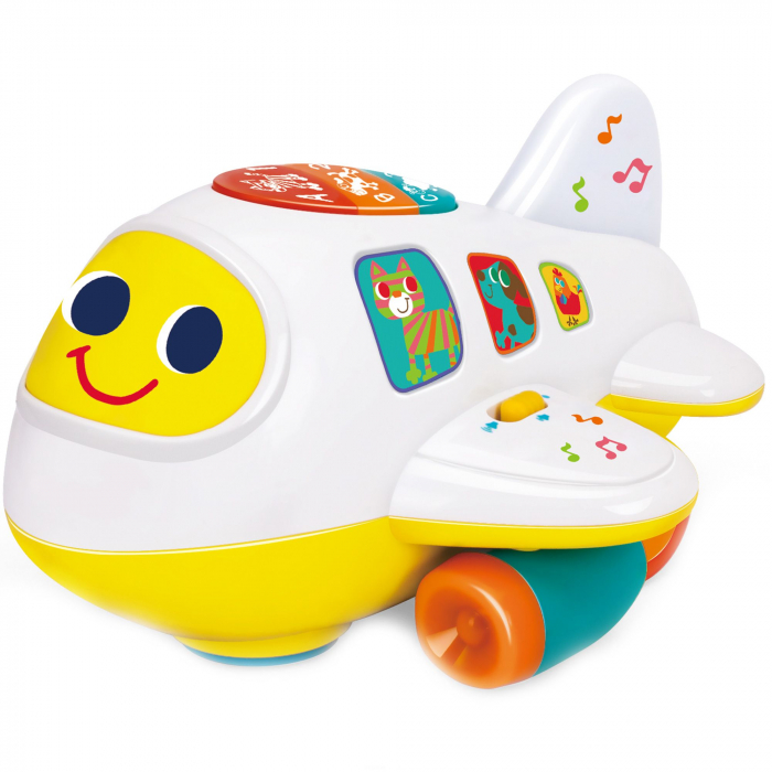 Avionul interactiv cu sunete și lumini Hola [2]