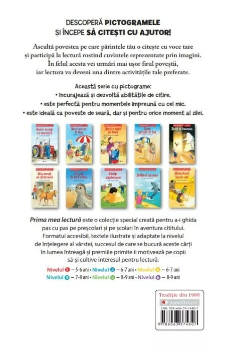Betty o ajuta pe bona. Poveste cu pictograme (Nivelul 1) [2]