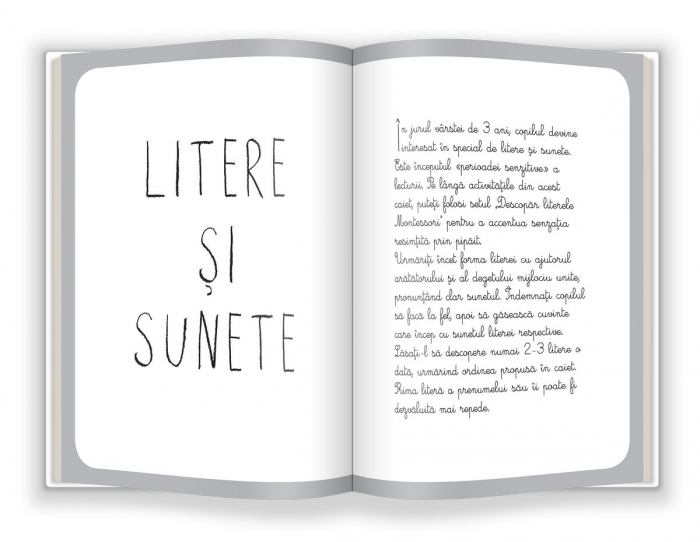 CAIETUL MEU MONTESSORI. Litere şi sunete [3]