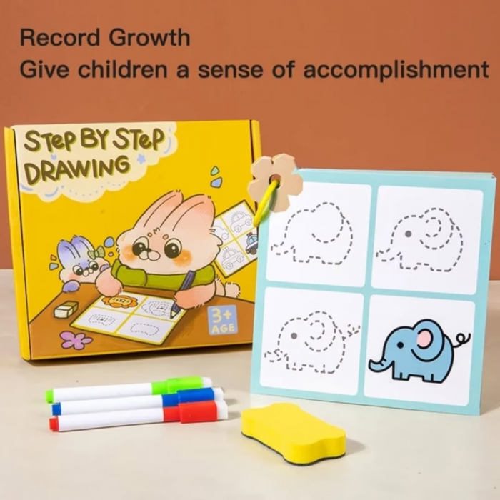 Carduri reutilizabile Deseneaza pas cu pas Step by step Drawing [3]