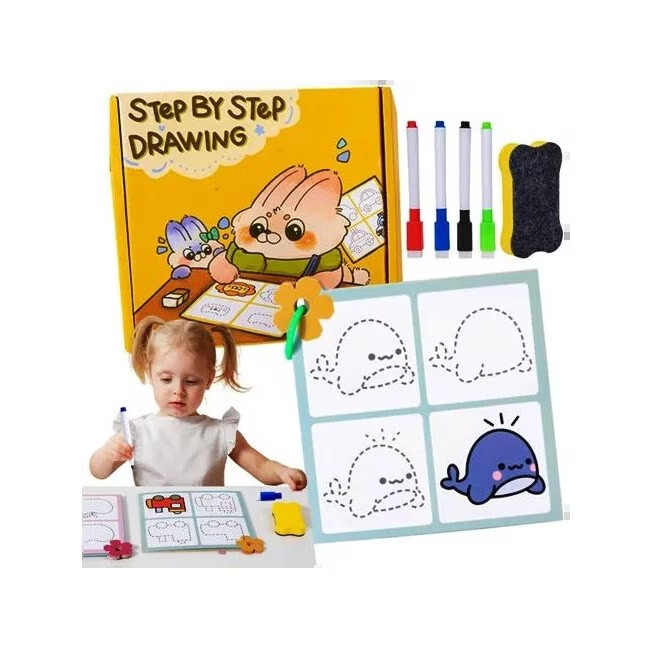 Carduri reutilizabile Deseneaza pas cu pas Step by step Drawing [2]