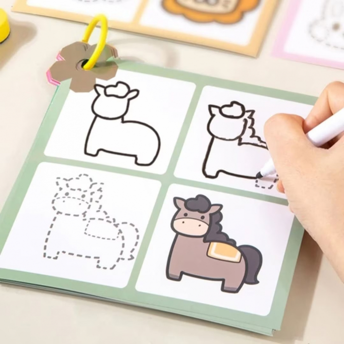 Carduri reutilizabile Deseneaza pas cu pas Step by step Drawing [5]
