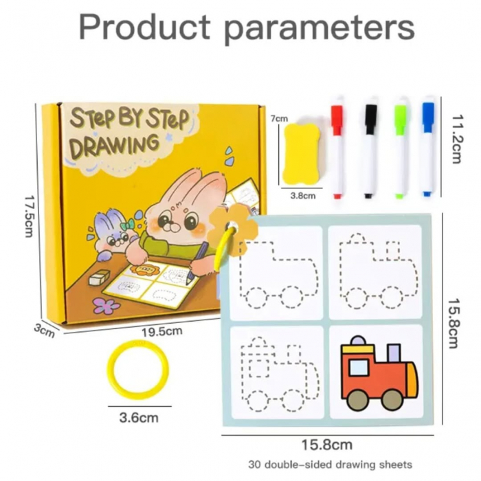 Carduri reutilizabile Deseneaza pas cu pas Step by step Drawing [9]