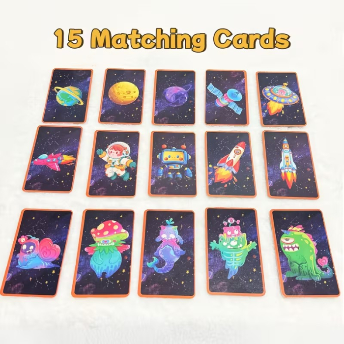 Carte magnetica tip puzzle 49 de accesorii Spatiul cosmic [3]