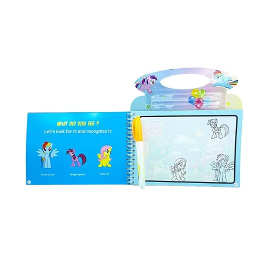 Carte reutilizabilă de colorat cu apă Magic Water Book- My Little Pony [3]