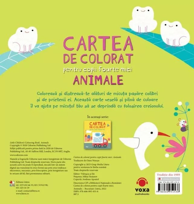 Cartea de colorat pentru copii foarte mici. Animale [2]