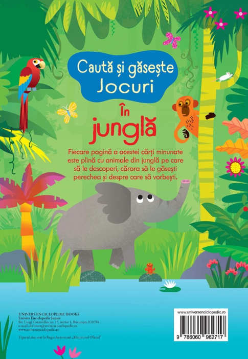 Cauta si gaseste. In jungla (Usborne) [6]
