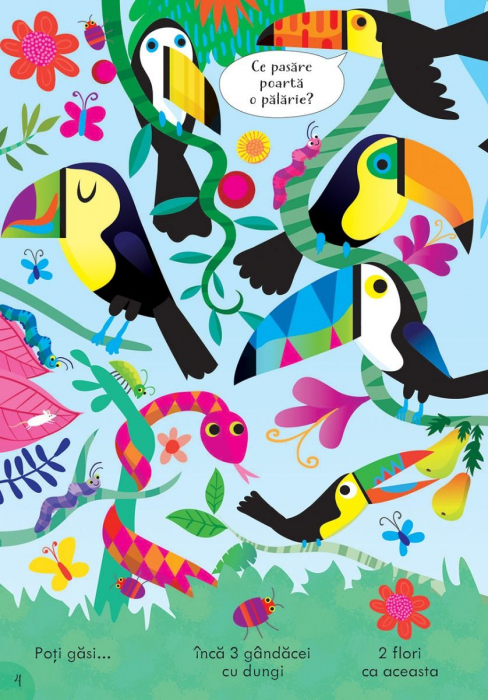 Cauta si gaseste. In jungla (Usborne) [4]