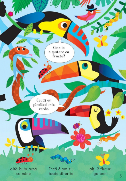Cauta si gaseste. In jungla (Usborne) [5]