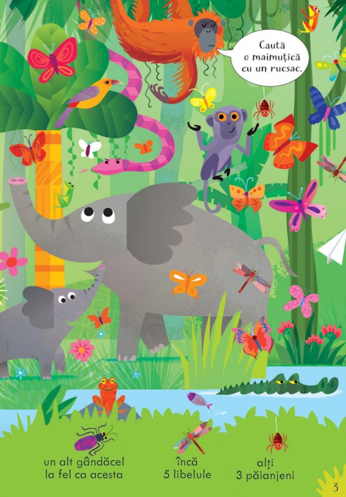 Cauta si gaseste. In jungla (Usborne) [3]
