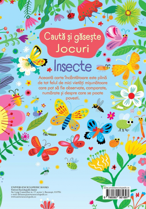 Cauta si gaseste. Insecte (Usborne) [6]